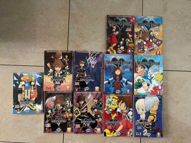 Kingdom Hearts I – II – Chain of Memories MANGA DISNEY